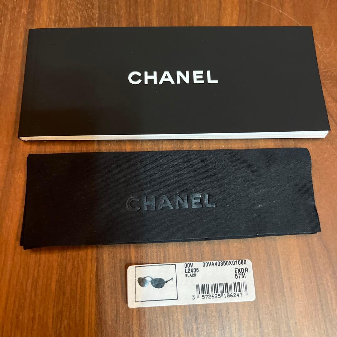 極美品　CHANEL カメリア　サングラス