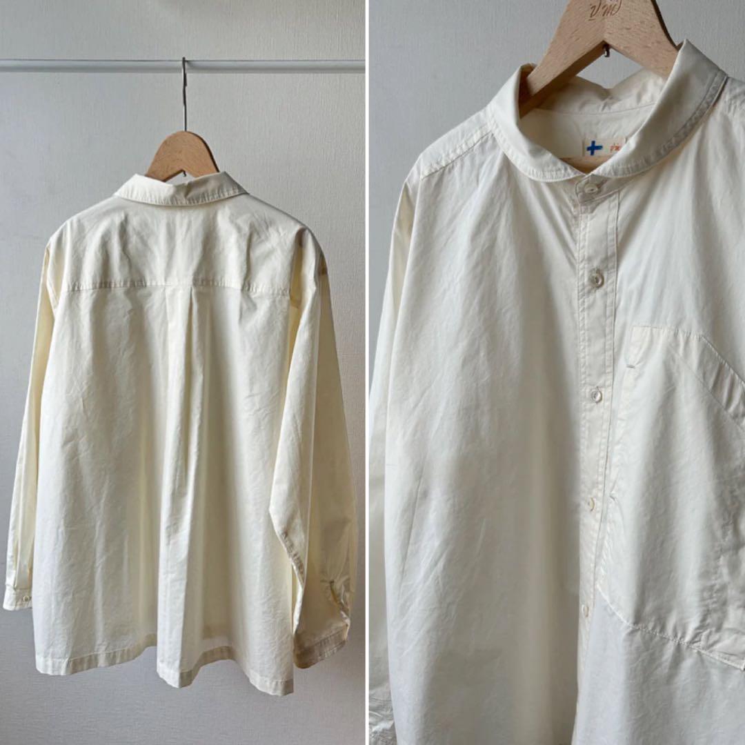 vm ヴーム 2025シーズン丸襟胸ポケット9分袖シャツ 未使用 パラスパレス