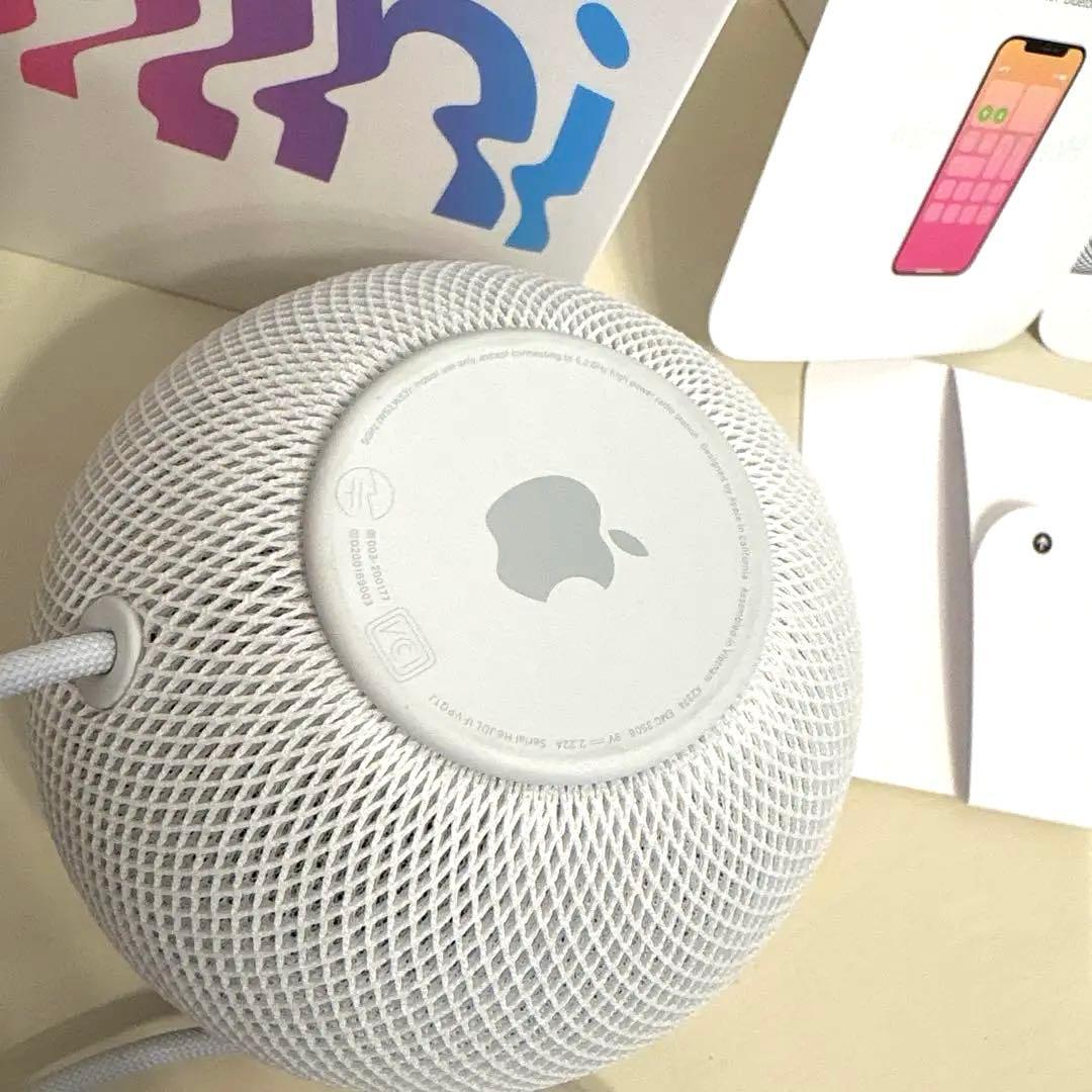 Apple Pod mini ホワイト　白　美品