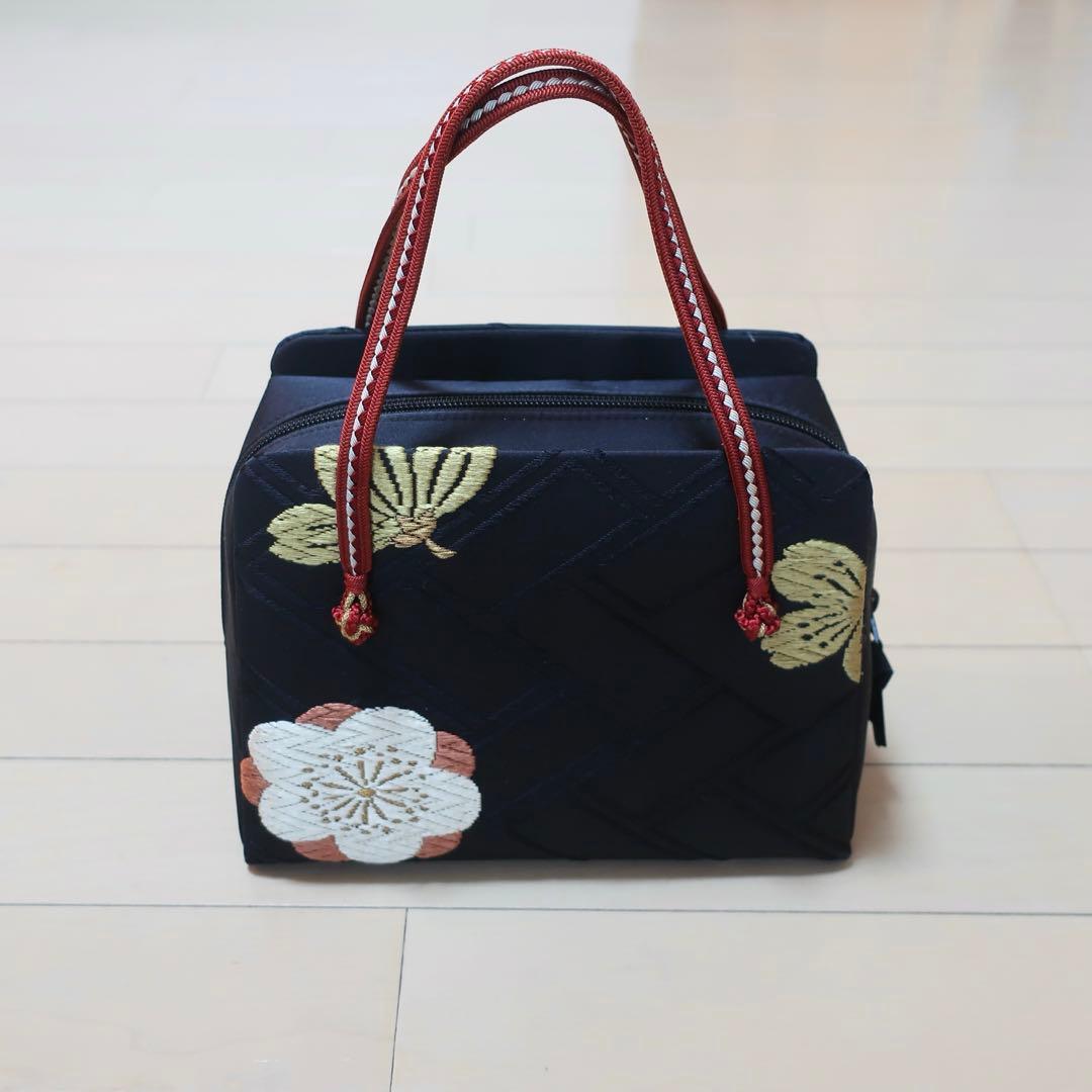【美品】かづら清老舗　和装バッグ　（井澤屋　ぎをん齋藤　伊と忠）