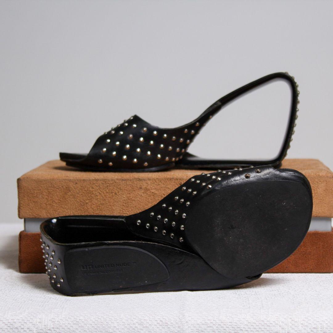 UN UNITED NUDE Mobius Hi ブラック 24.5cm