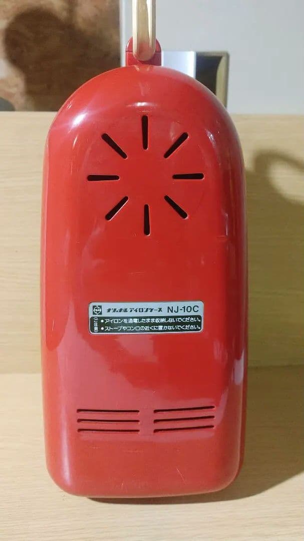 昭和レア物　ナショナル　NJ-10Cアイロンケース　東芝アイロンTA-610S