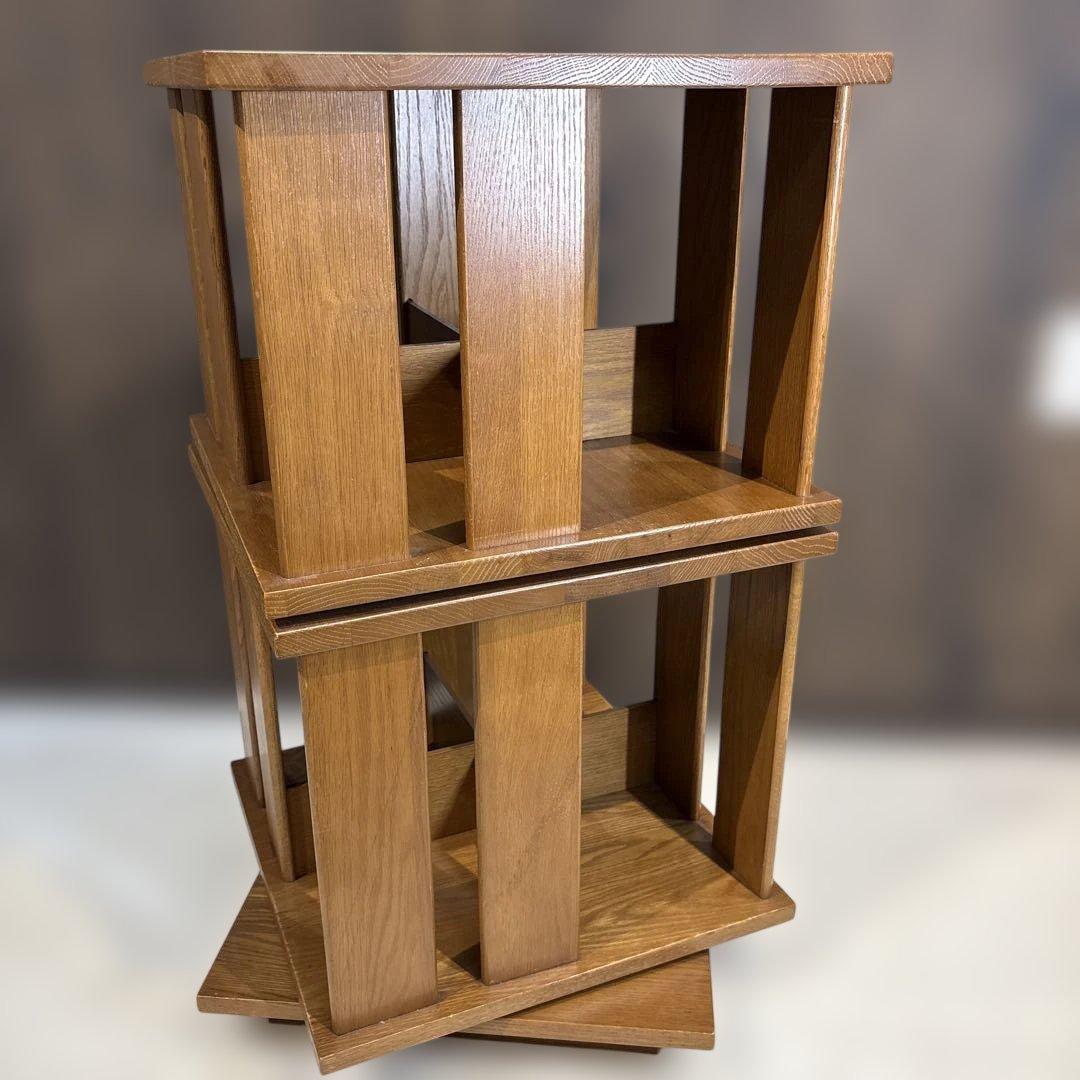 回転式　2段　ラック