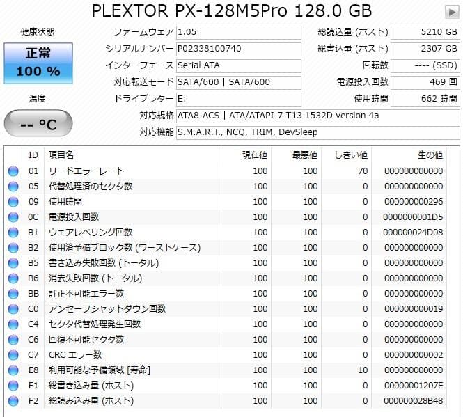 SSD 120~128GB 5個セット 動作保証 0209