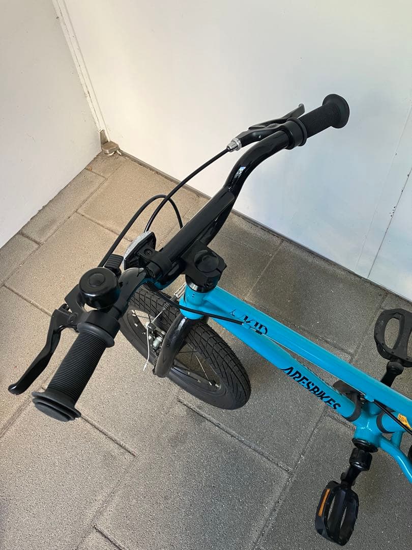 【直接引取希望】ARESBIKES 14インチ 子供用自転車 水色