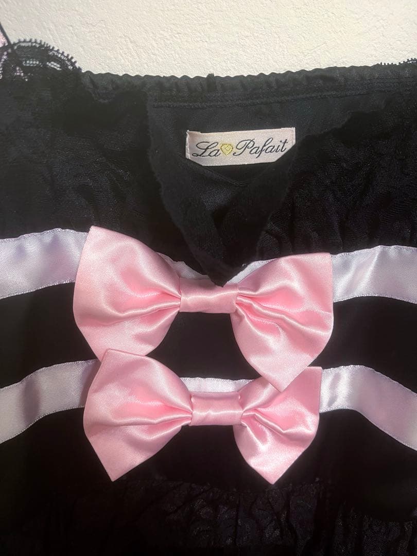 ラパフェ La♡Pafait ミニワンピースy2k 平成 姫ギャル 姫カジ