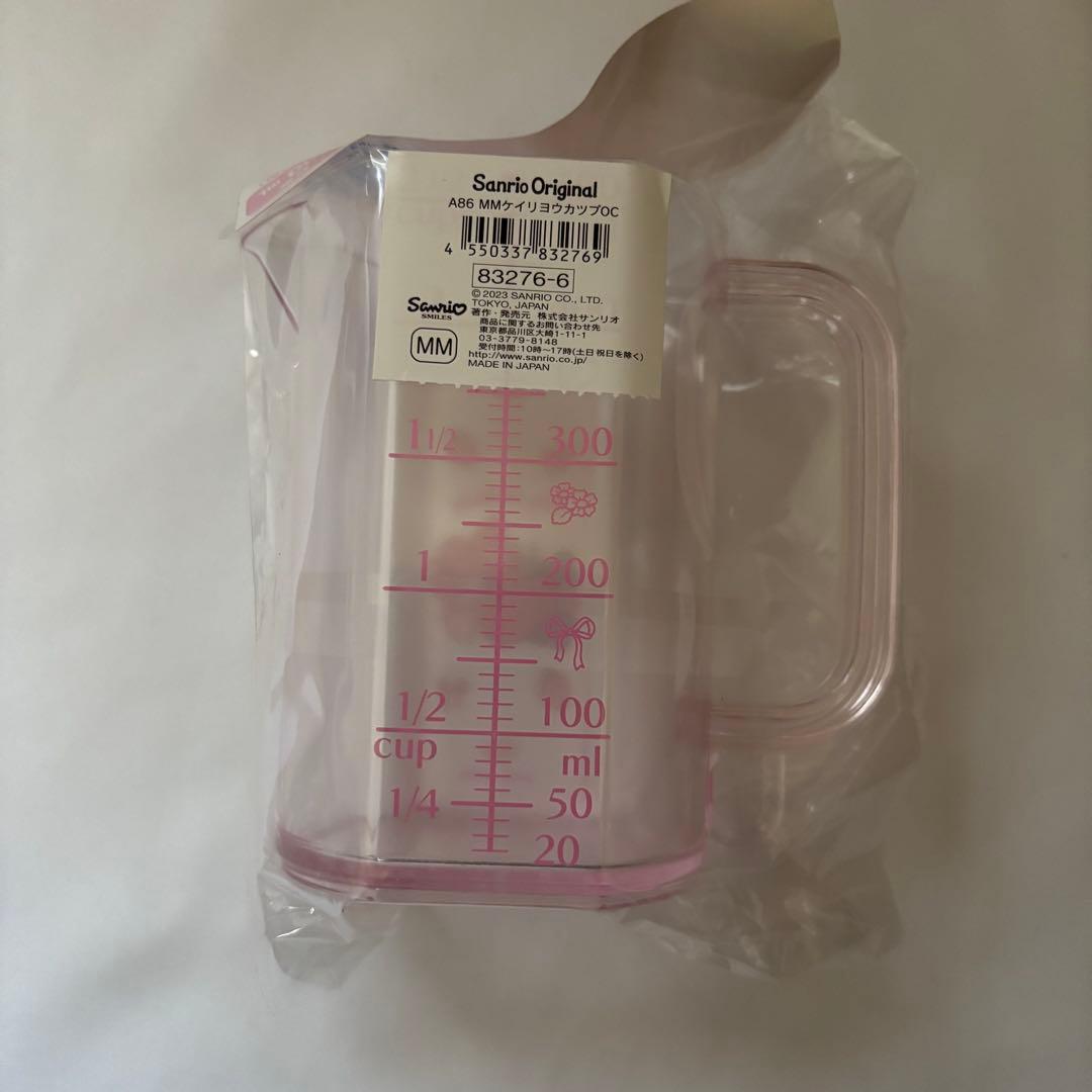 マイメロ サンリオ 計量カップ 500ml いちご 調理器具