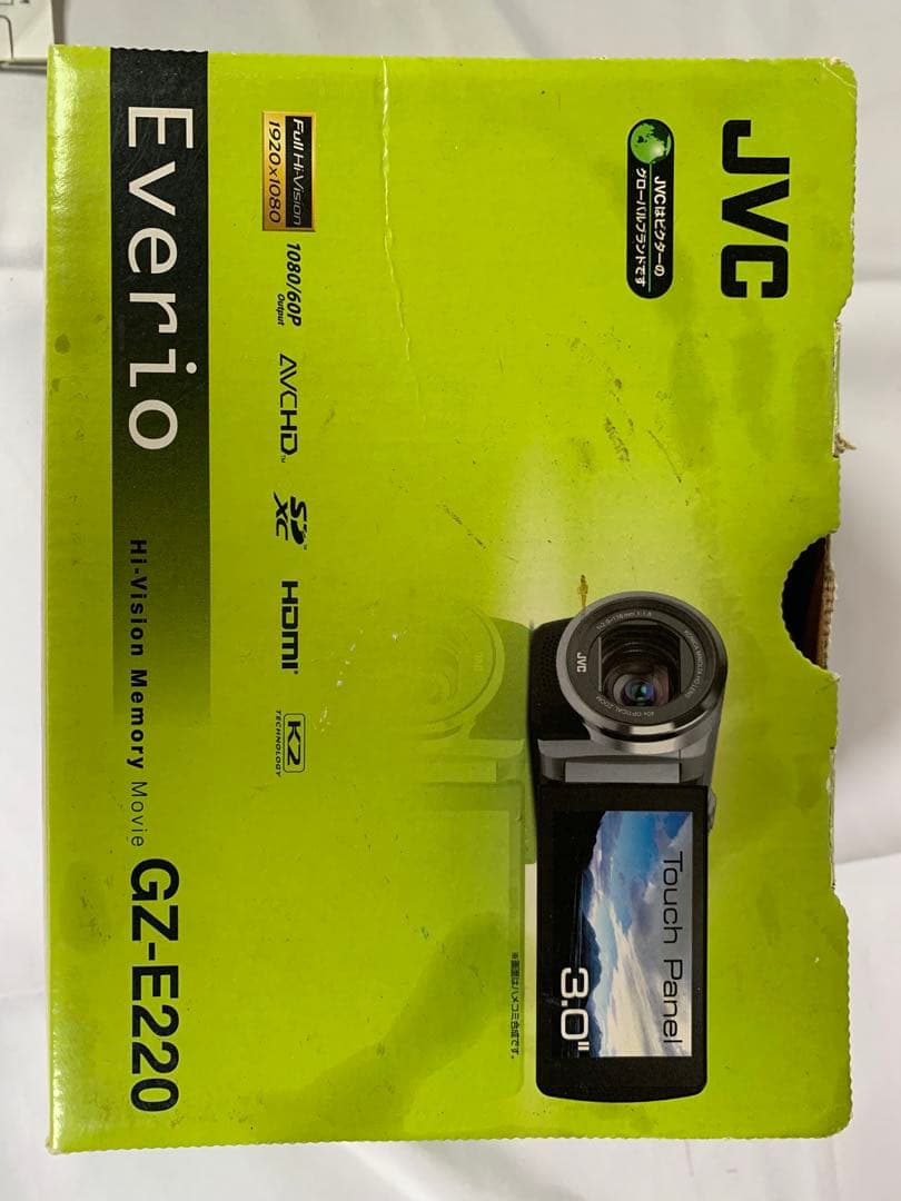 JVC Everio GZ-E220 使用1回のみの超美品‼️