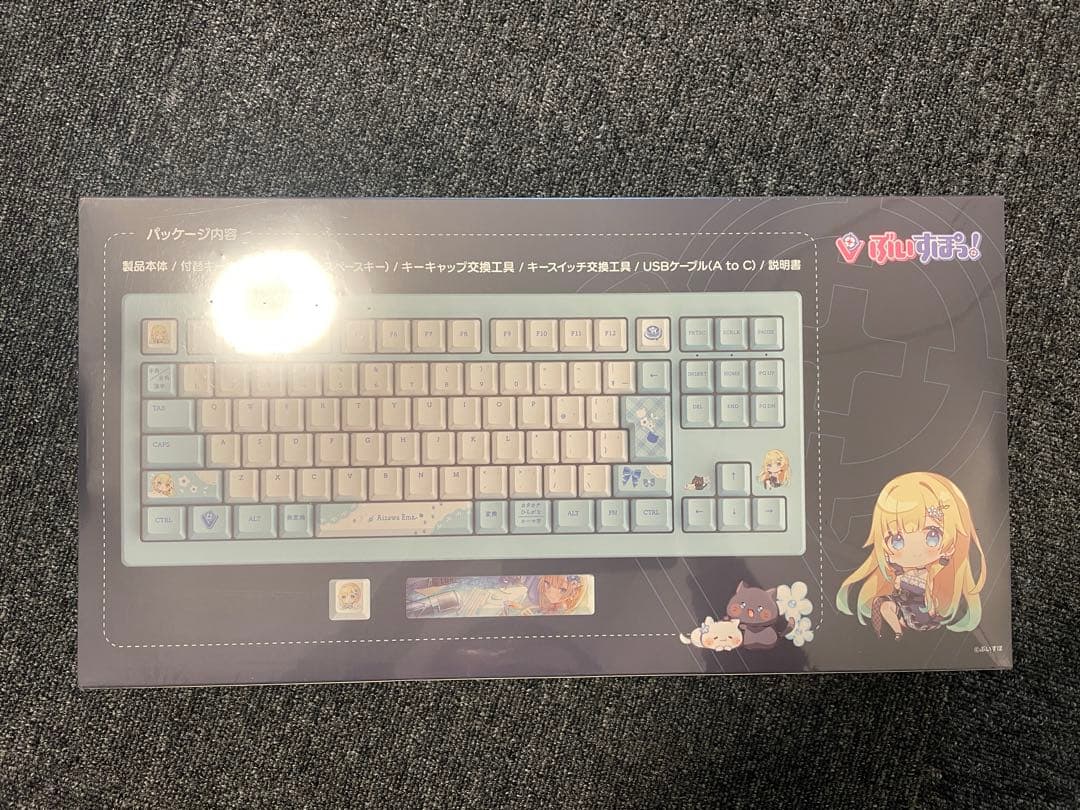 ぶいすぽっ！ VSPO！GEAR ゲーミングキーボード 藍沢エマEdition