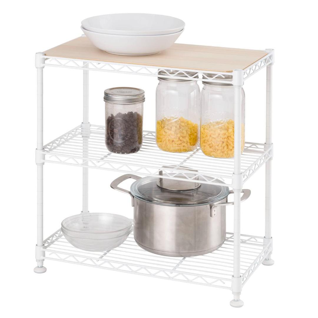 収納棚 シンク下収納 ラック 3段 ミニラック