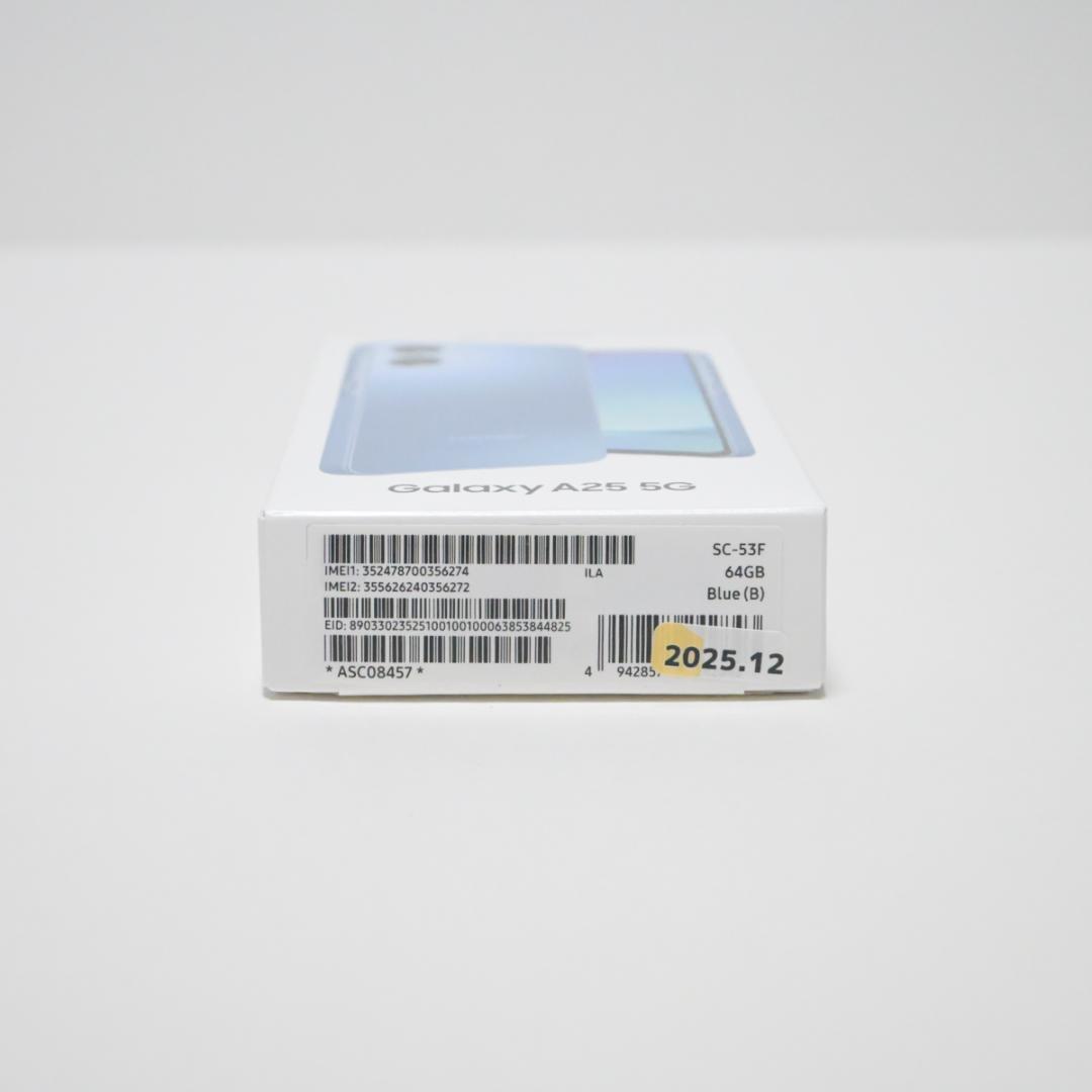 スマートフォン本体 Samsung Galaxy A25 5G 64GB Blue