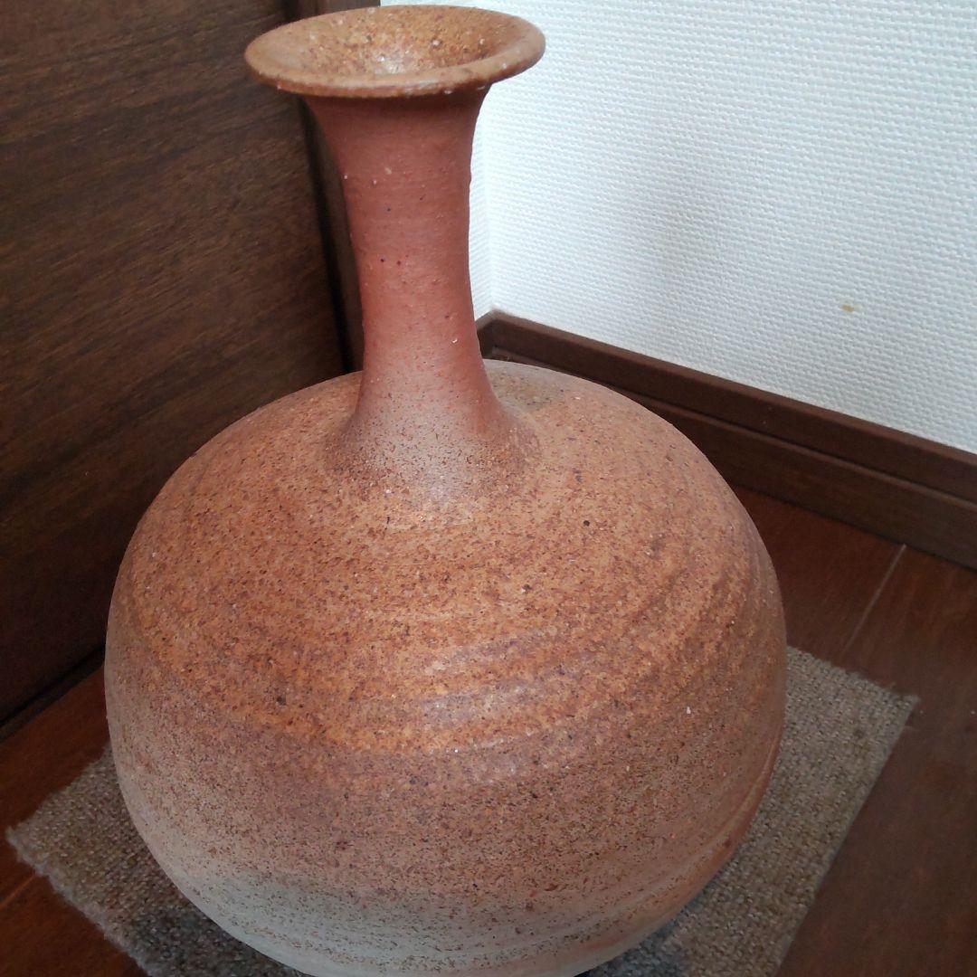 鶴くび蕪　24　備前焼