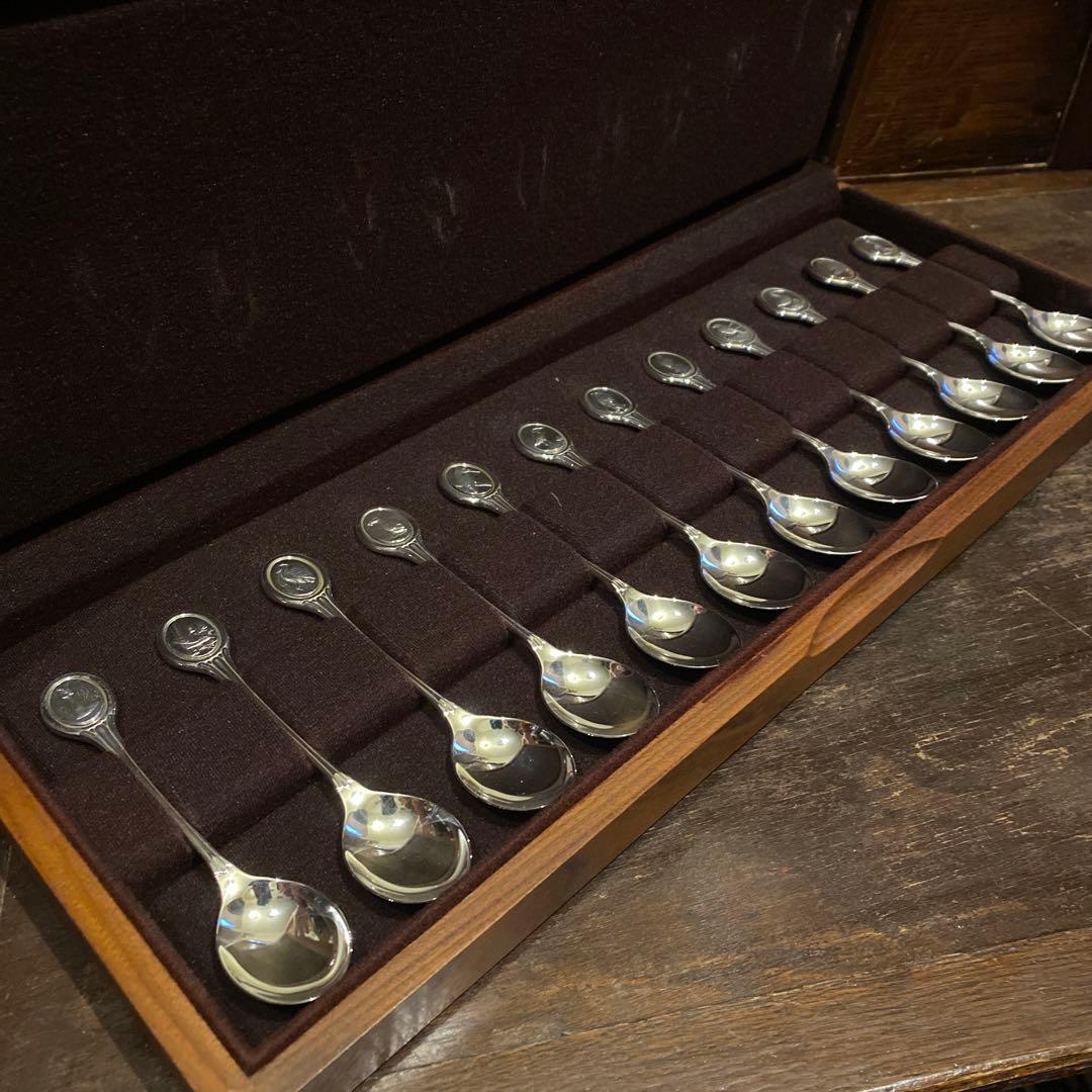 イギリス　シルバー　925 スプーン　銀食器　銀製品　銀製　銀　新品　未使用