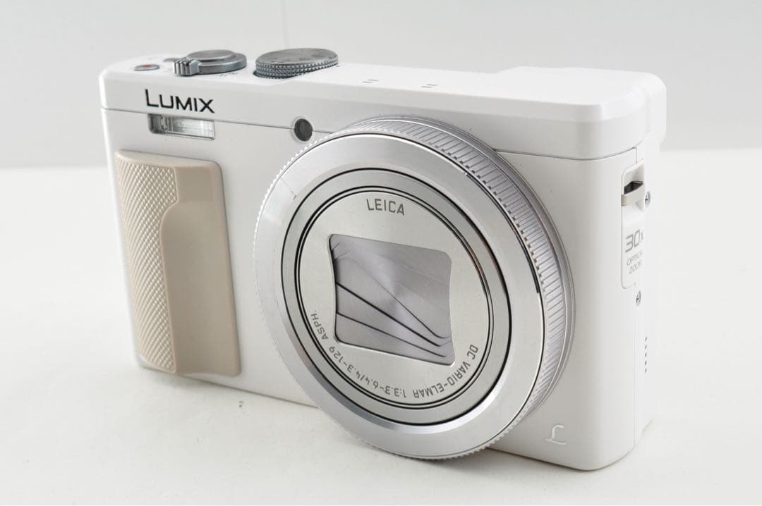 美品 Panasonic LUMIX DMC-TZ85 ホワイト デジタルカメラ