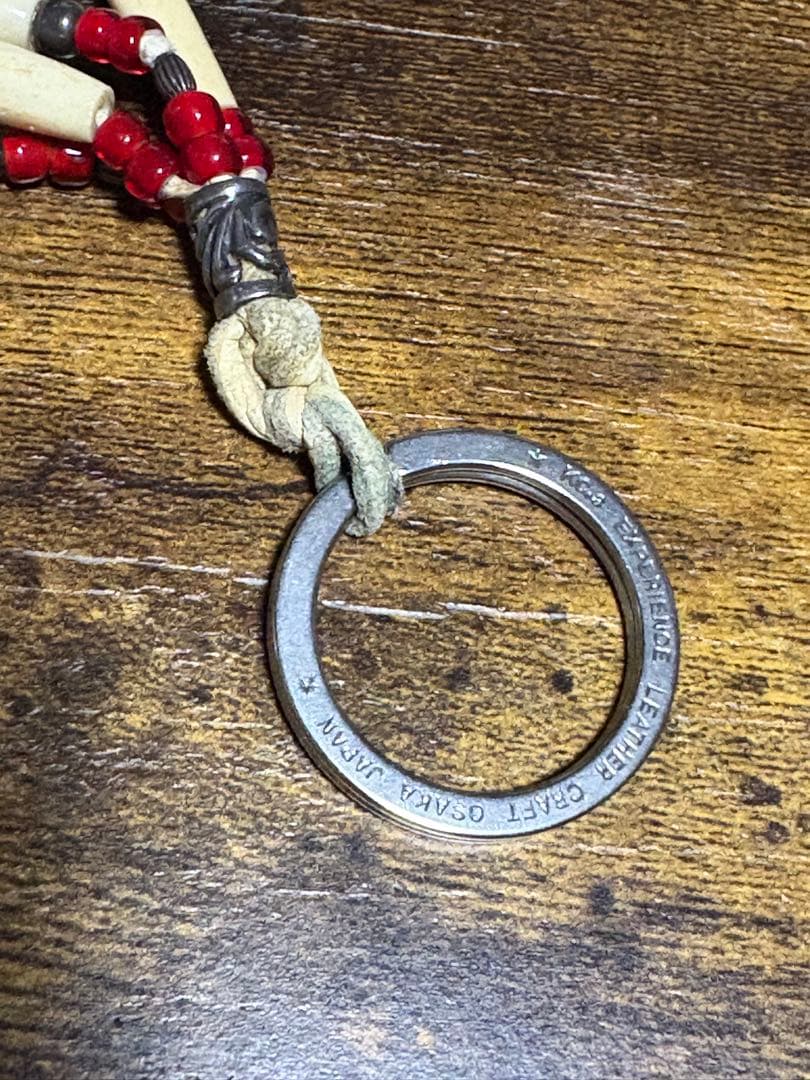 アンティークビーズ　 ウォレットホルダー　カスタム品