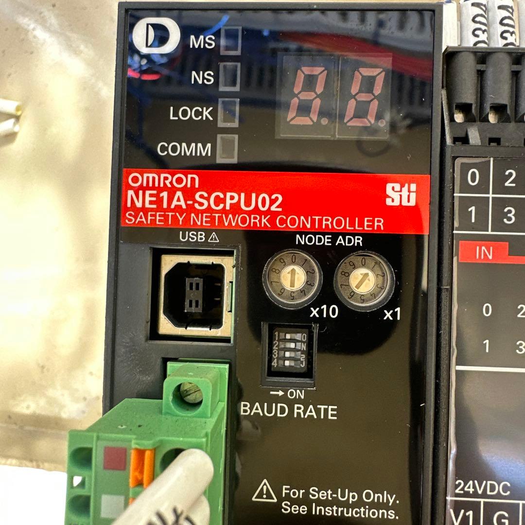 Omron NE1A-SCPU02 安全ネットワークコントローラー