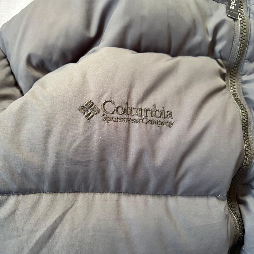 Columbia 00s 肉厚 down jacket black ヌプシ