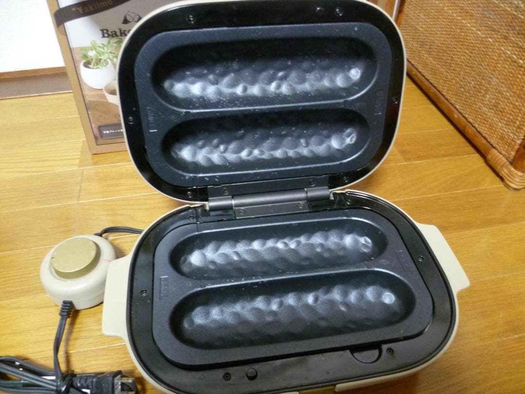 ドウシンシャ焼き芋メーカー、 備長炭入プレート、タイマー付WFT-102T