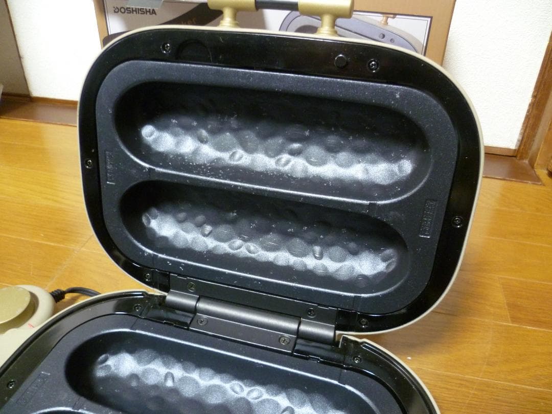 ドウシンシャ焼き芋メーカー、 備長炭入プレート、タイマー付WFT-102T