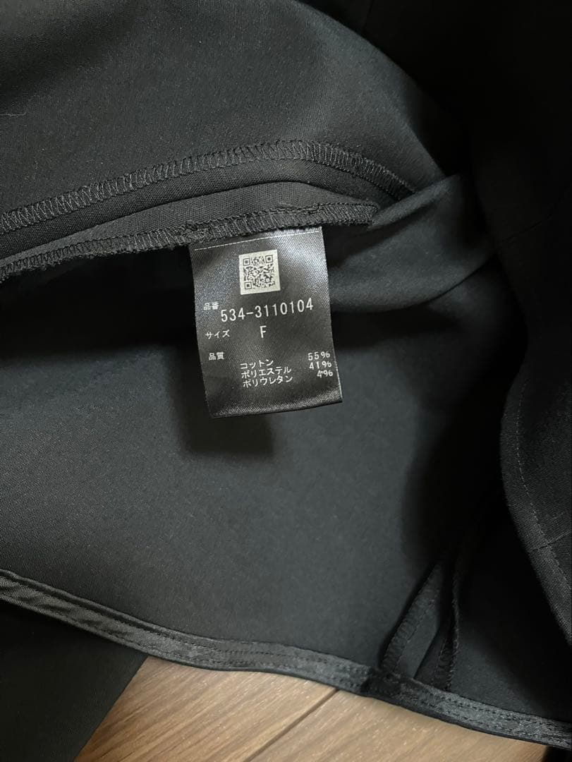 LE PHIL ダブルクロスストレッチブラウス