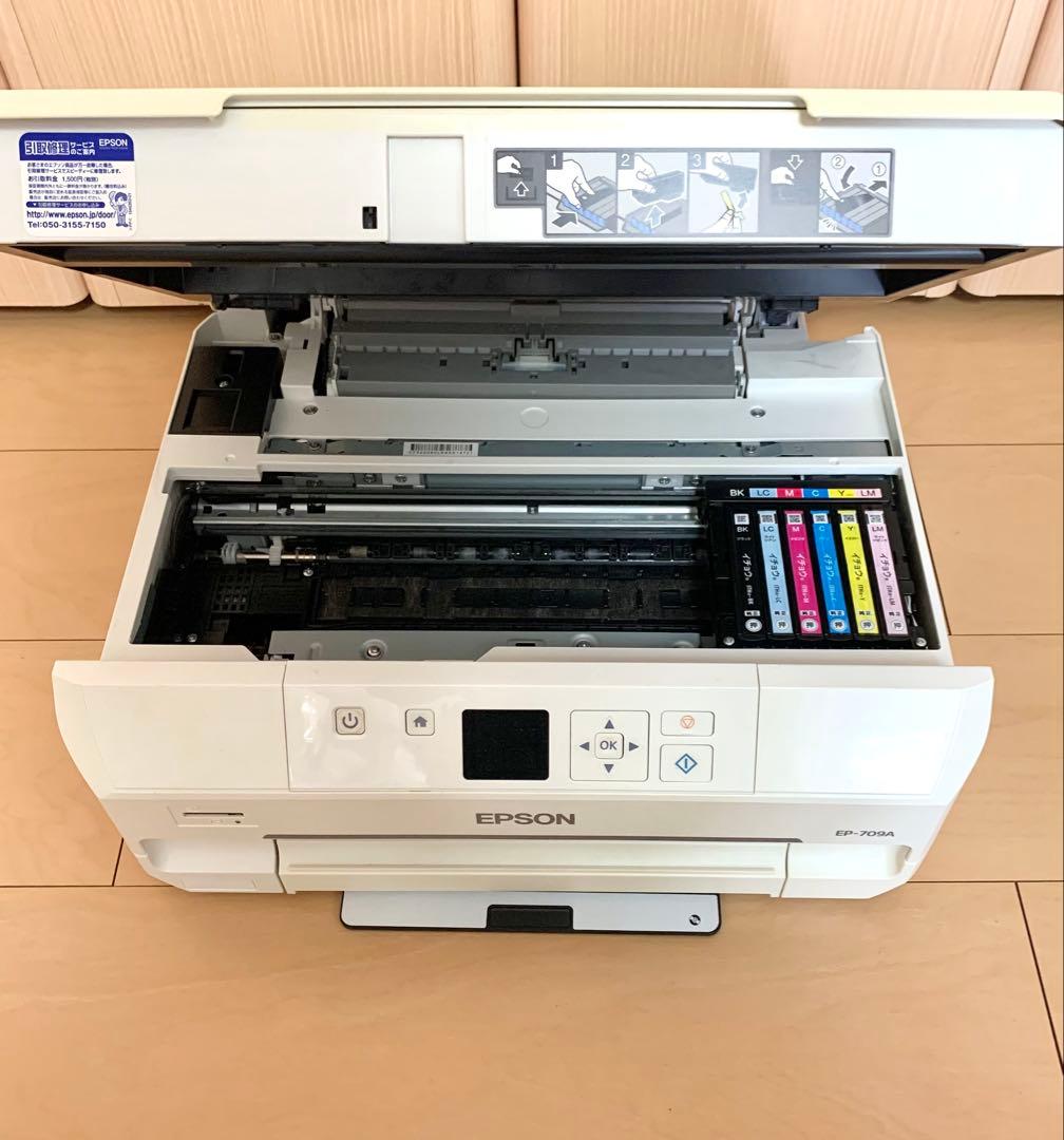 EPSON プリンター 複合機 EP-709A インク付き