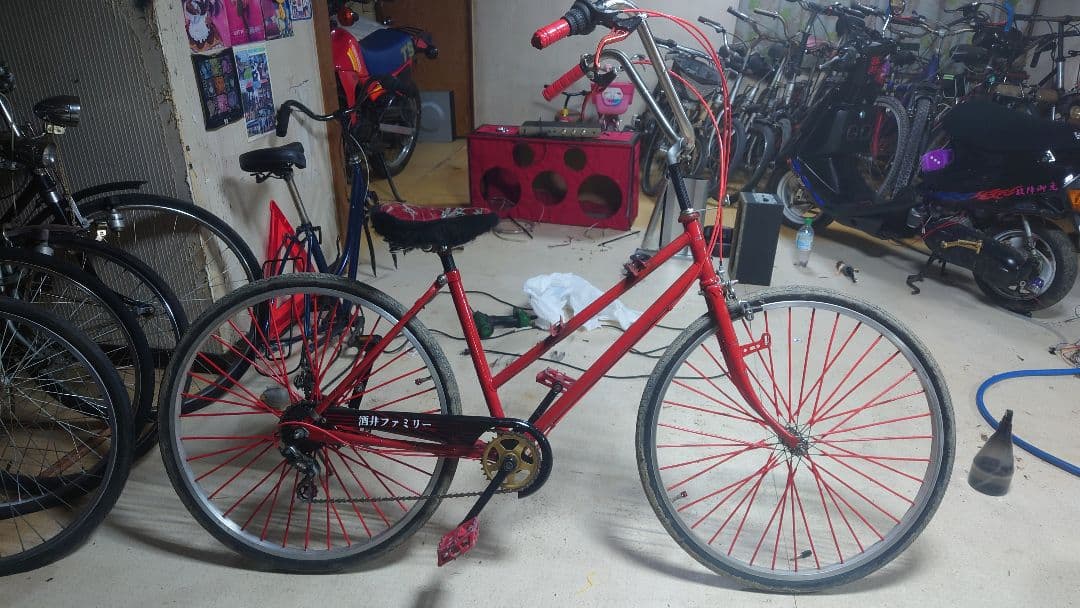 .꒰ঌ（カーくん）໒꒱改チャリ