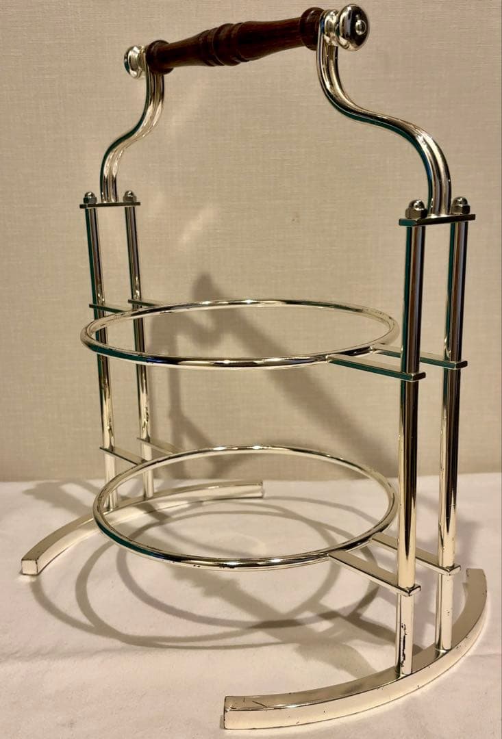 アフタヌーンティー、ハイティー両用２段スタンド