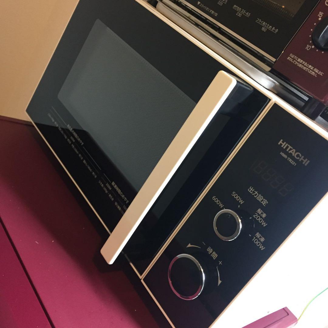 157㍑AQUA冷蔵庫&日立レンジ 送込