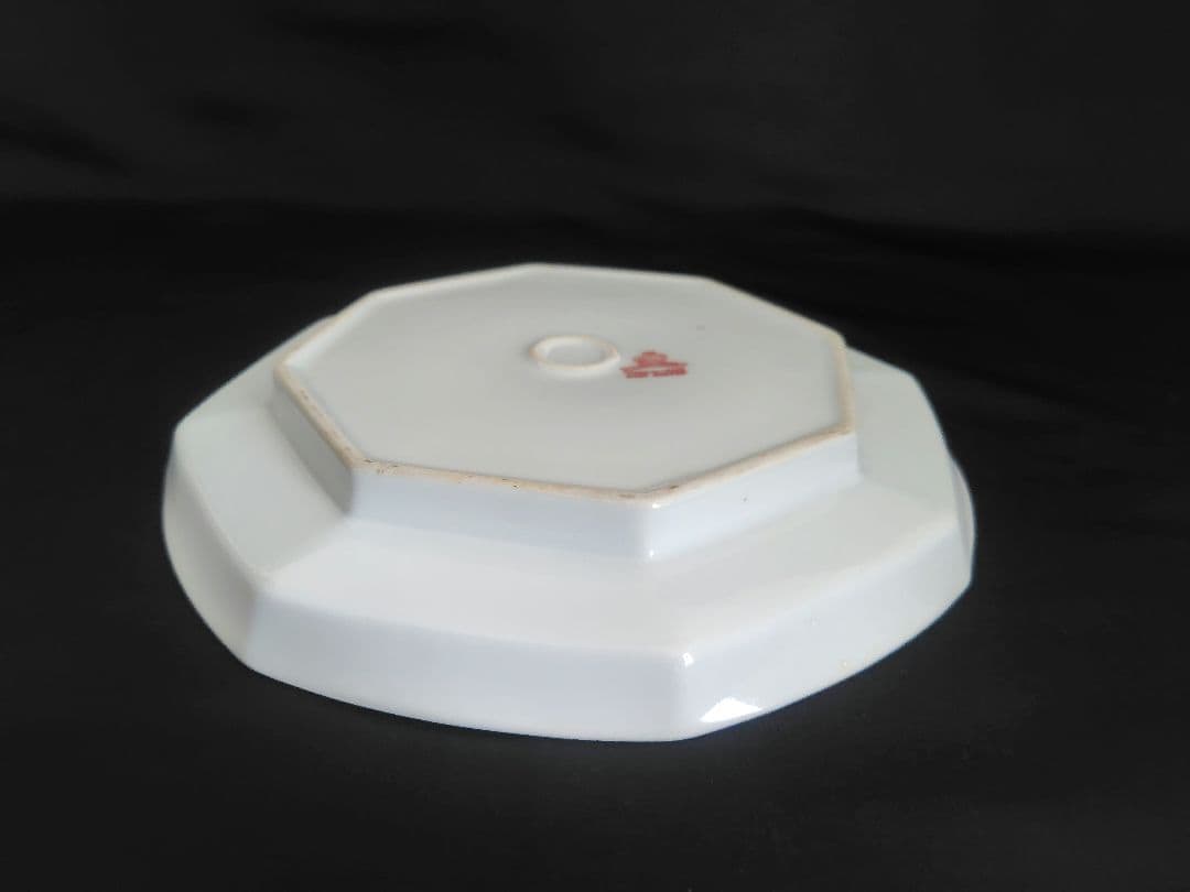 アンティーク　龍皿 2枚セット『MARUKU CHINA』『堀田雄商店』ドラゴン