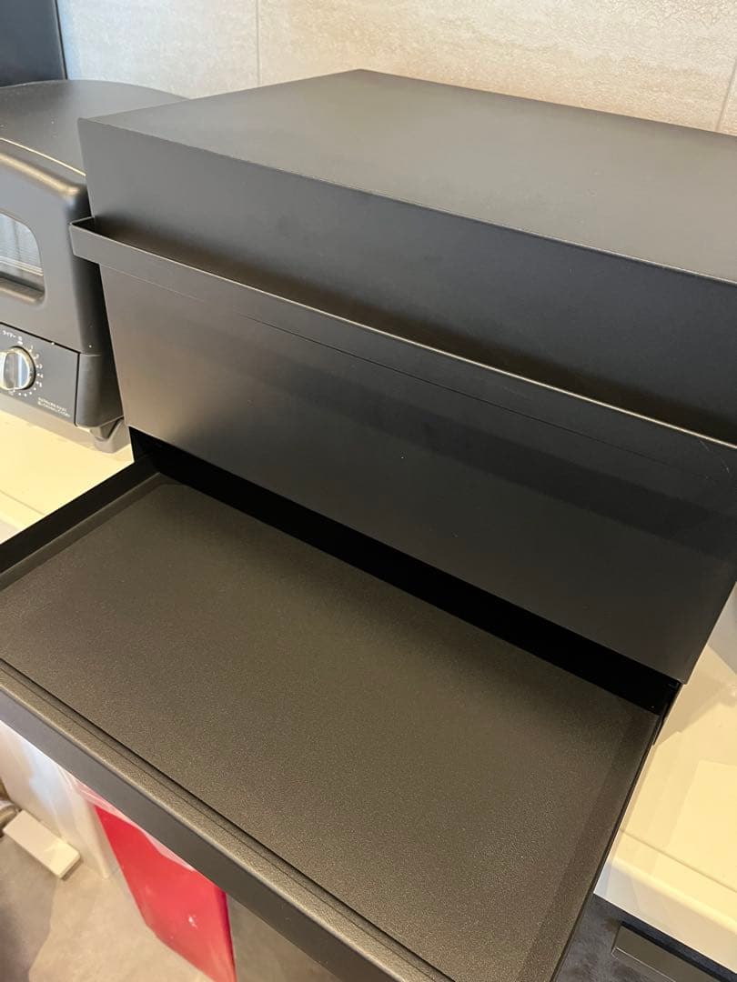 【エリツィン⭐︎ 様】tower ブレッドケース　引き出し付き　ブラック