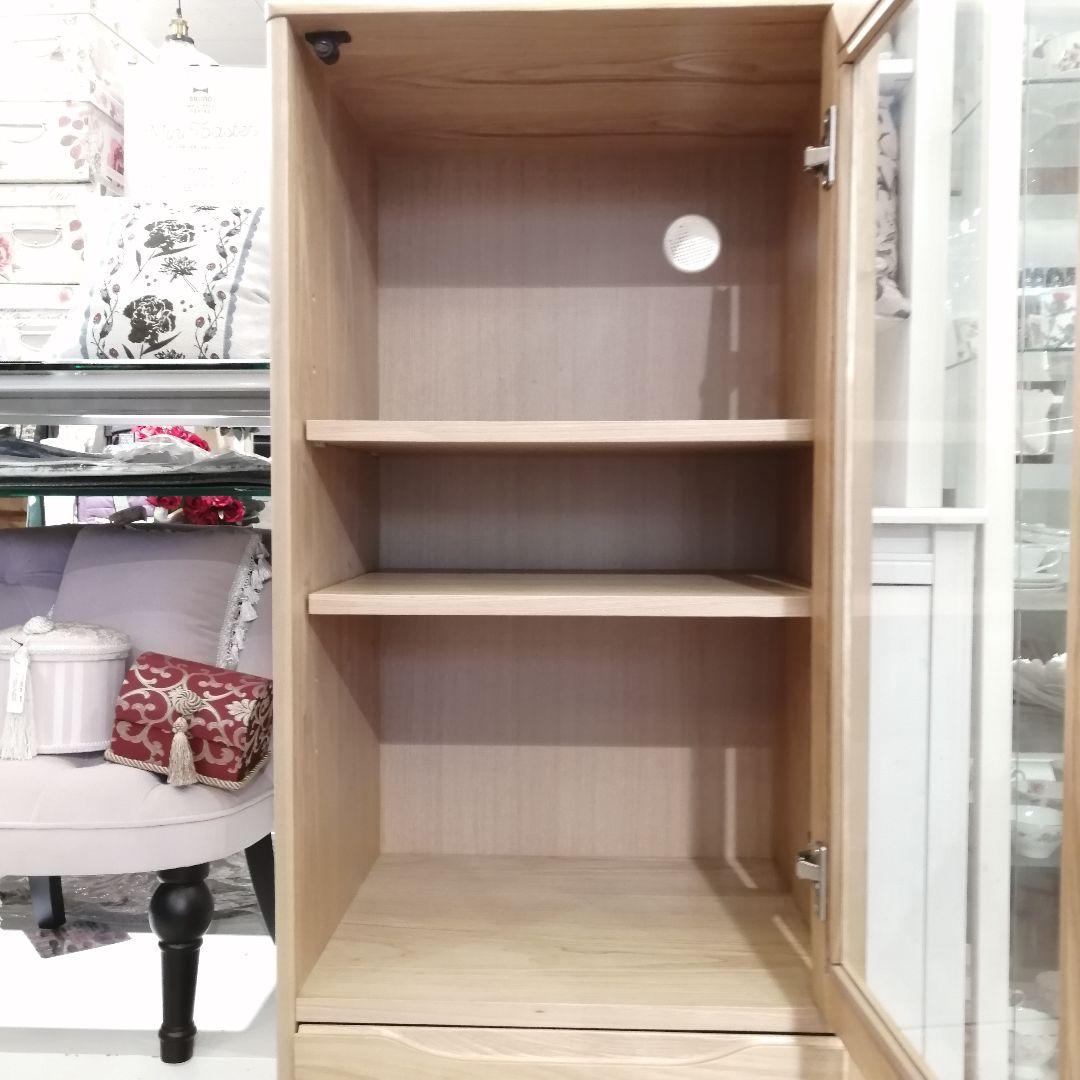 i♡【極美品】 yamada ヤマダオリジナル ハイ キャビネット ナチュラル