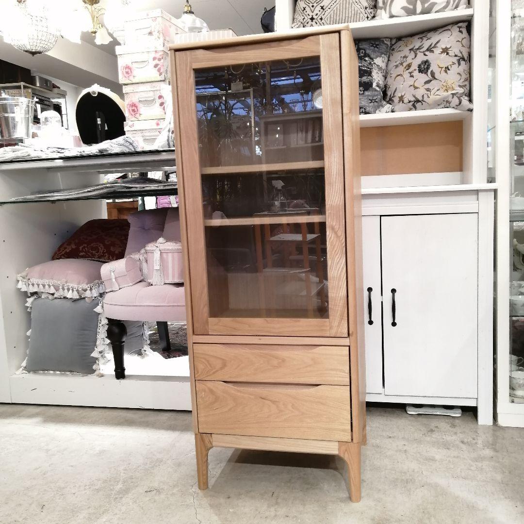 i♡【極美品】 yamada ヤマダオリジナル ハイ キャビネット ナチュラル