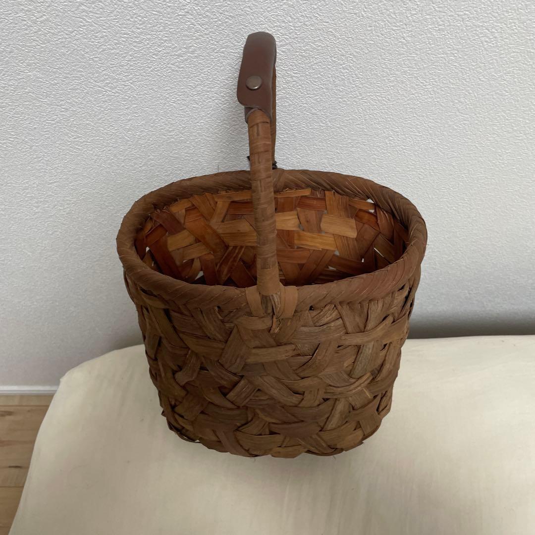 かごや　山ぶどう　ヤマブドウ　カゴバッグ　新品