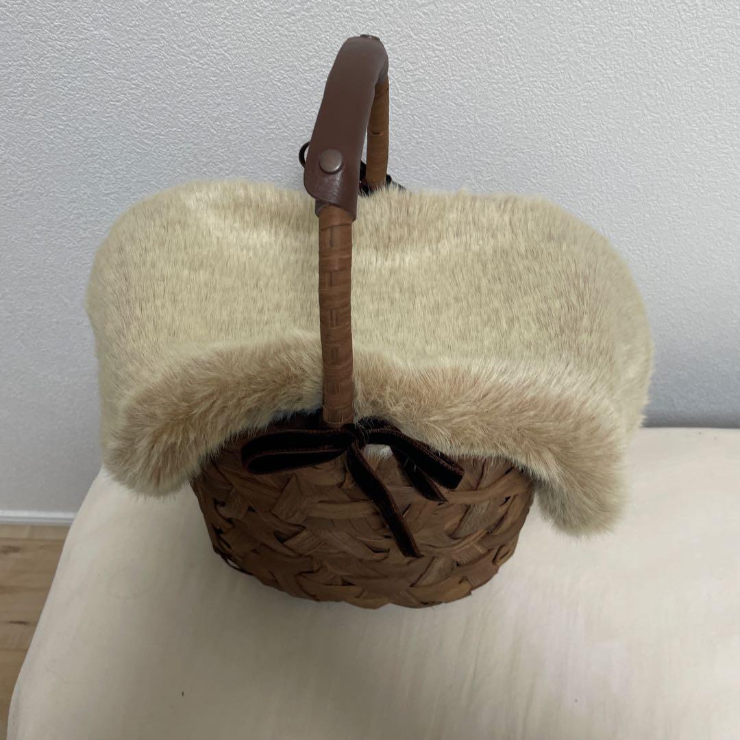 かごや　山ぶどう　ヤマブドウ　カゴバッグ　新品