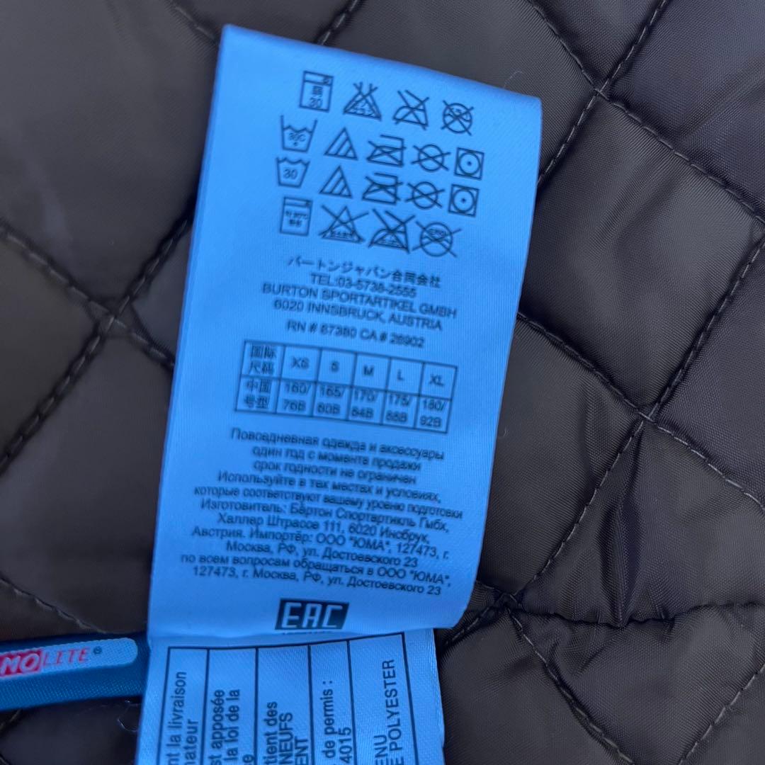 BURTON バートン スノーボード ウエア ジャケット ファー ノルディック