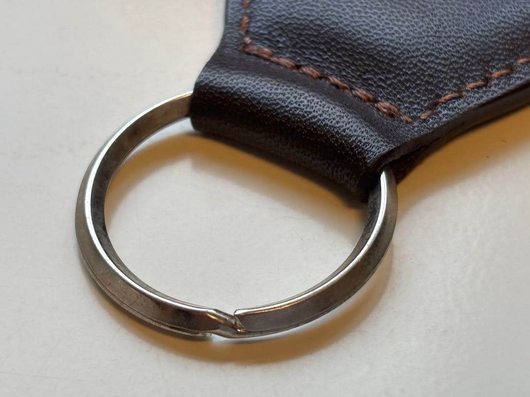 ザ・リアルマッコイズ/レザー/キーホルダー/旧ロゴ/ブラウン/ノベルティ/非売品