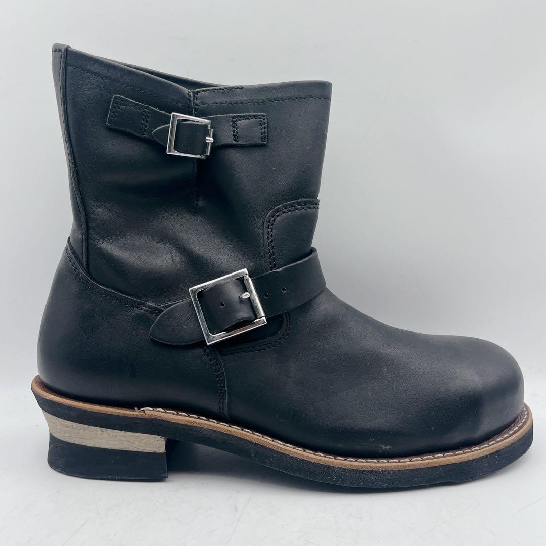 希少サイズ❗️極美品✨ホーキンス エンジニアブーツ 黒 29cm レザー 本革