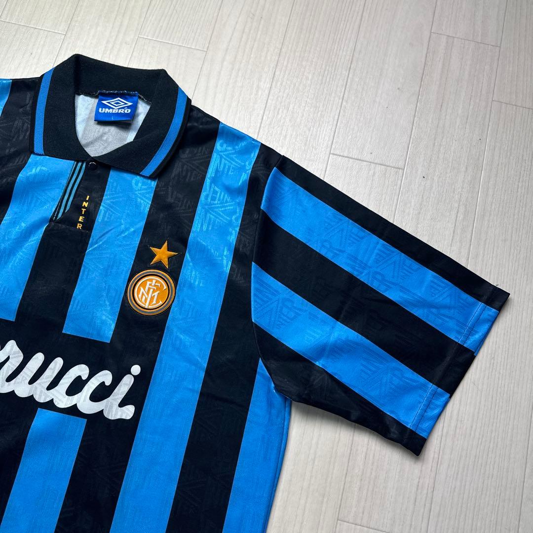 希少UMBROインテルミラノユニフォームLイングランド製