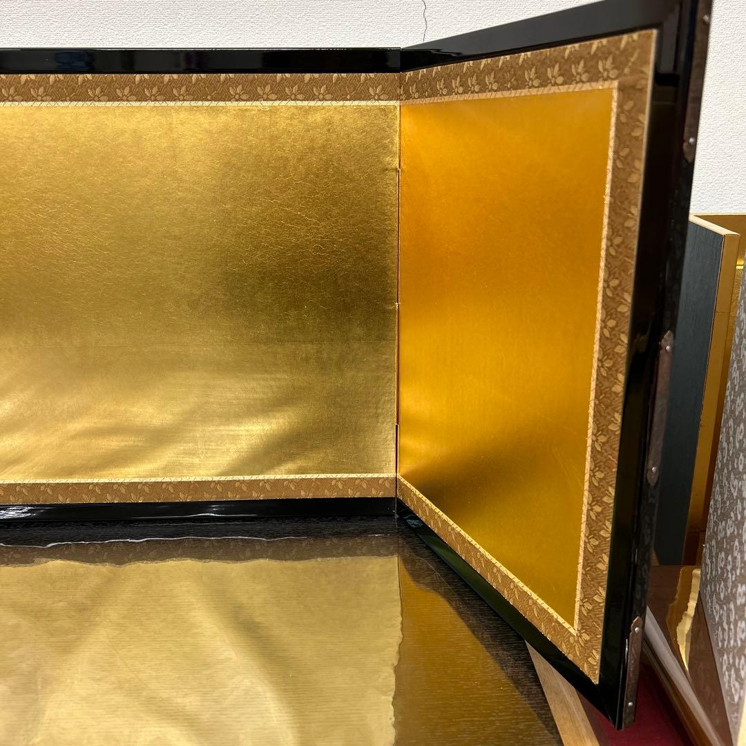 【242】高品質＊雛人形飾台屏風セットp