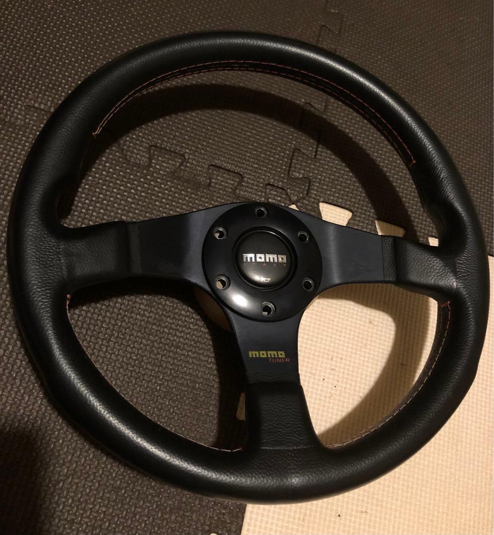 momo TUNER 32 ステアリング 黒 3スポーク