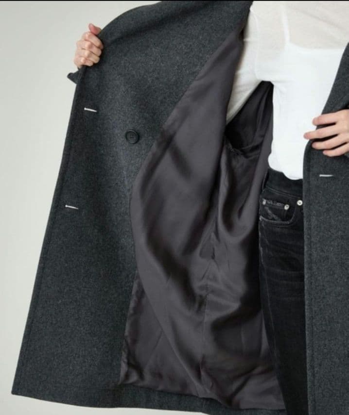 Curensology /メルトンスタンドカラーコート