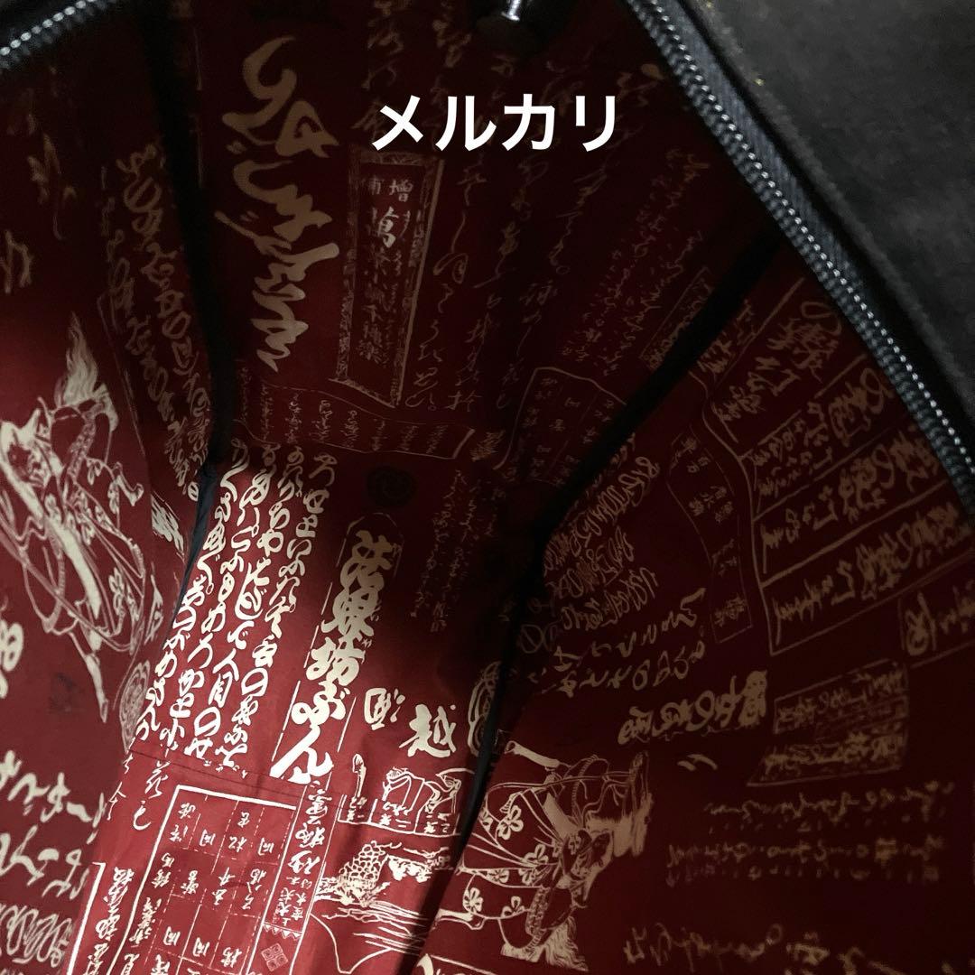ガシャ髑髏　ハンドメイド　ウエストポーチ　道中財布　リュック