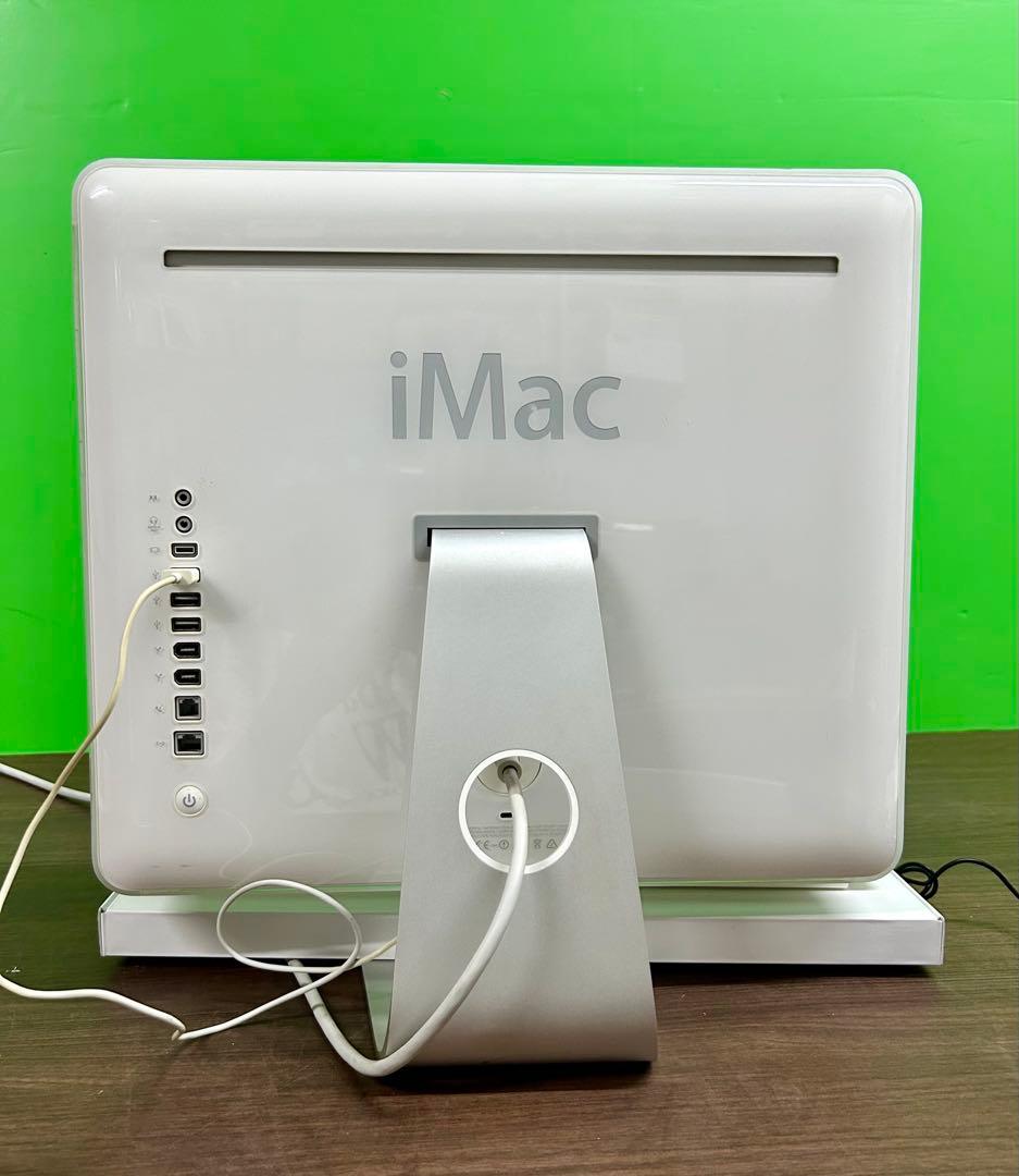 動作商品Apple iMac Ｇ5 17 2.0GHZ&10.4 DVDディスク