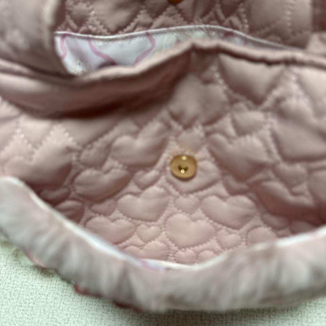 ま*読様 コヤンイサムチョン　ハンドメイド　ファーギャザーバッグ　ピンクうさちゃ