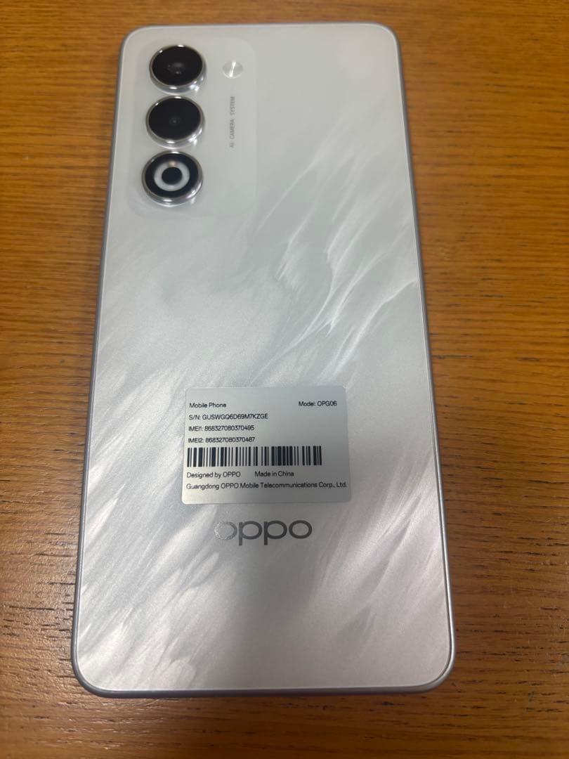 新品　OPPO A5 5G スマートフォン 本体 ホワイト
