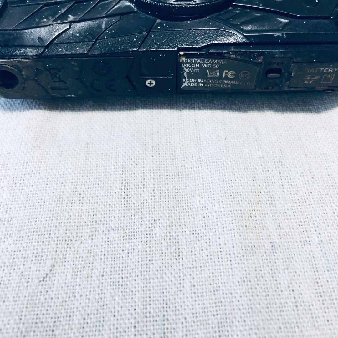 RICOH リコー WG-50 防水 防塵 耐衝撃 現場 耐寒 タフカメラ