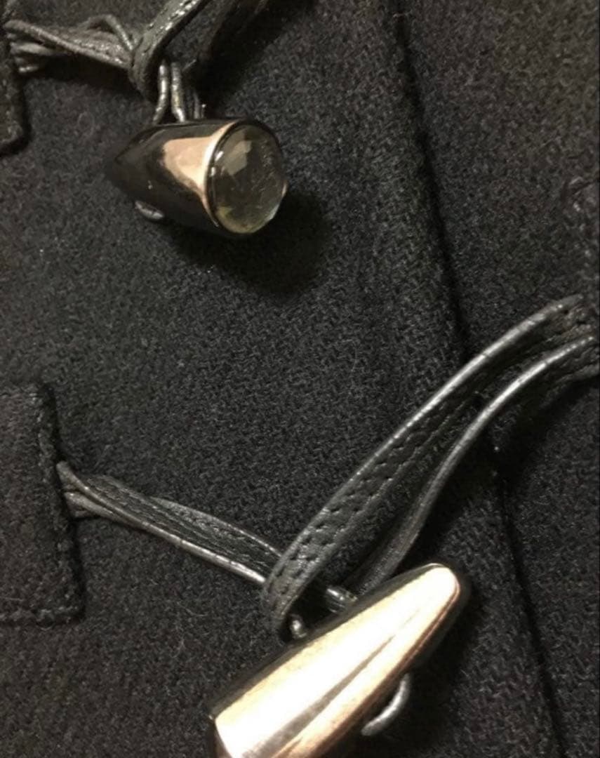 MIUMIU 黒 フード付きピーコート ダッフルコート　アウター