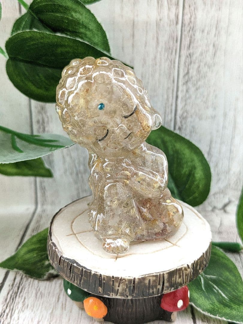 【つる927】まっくろくろの黒電話ちゃん形オルゴナイト☆他６点