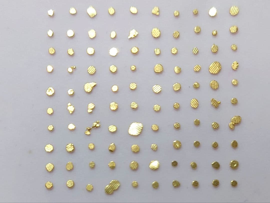 土肥金山 純金粒 砂金 100粒 ②