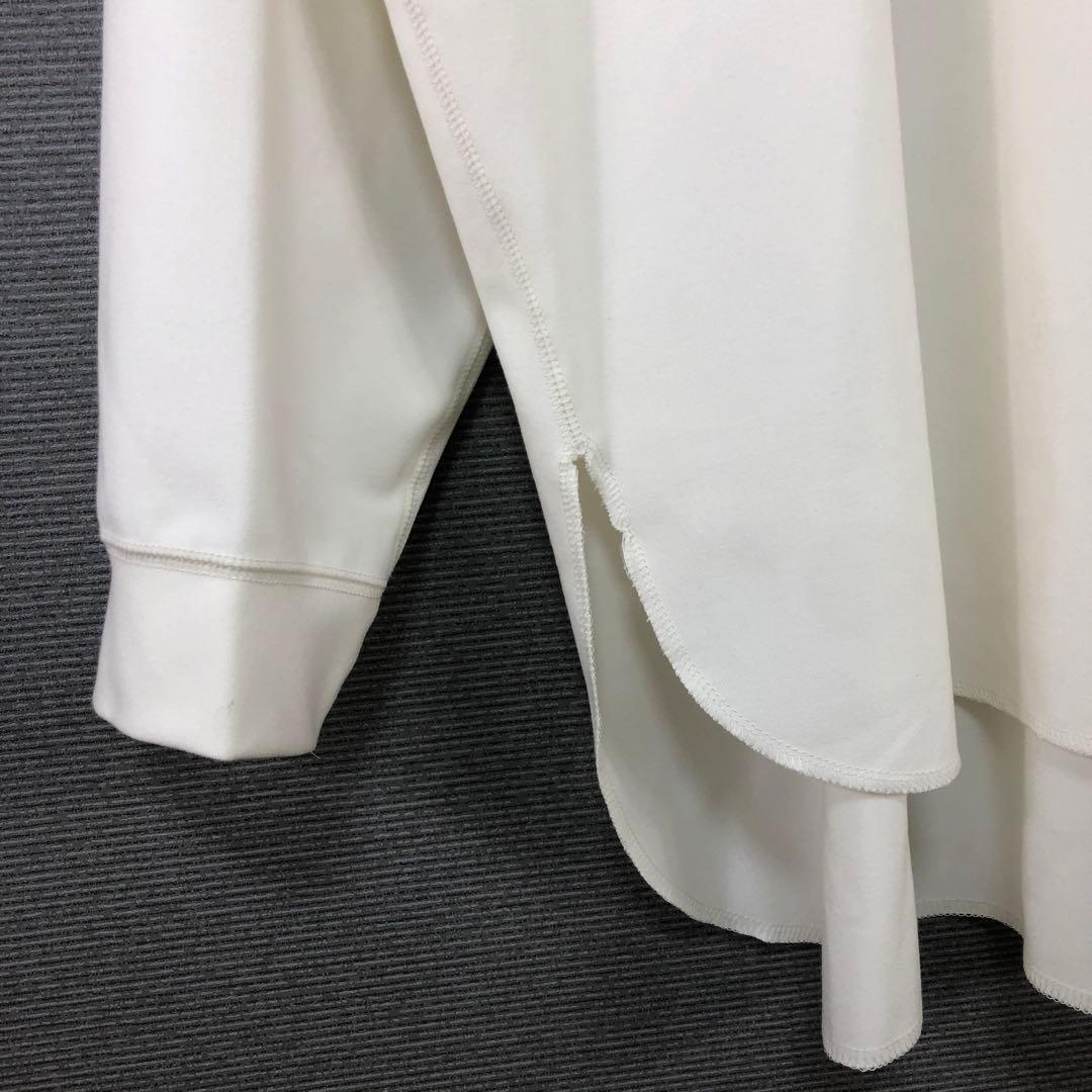 未使用品 BEARDSLEY 起毛Tブラウス F ホワイト